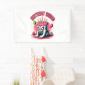 Creepy Cake Skull Birthday Squad Spandoek (Insitu)