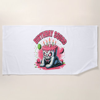 Creepy Cake Skull Birthday Squad Strandlaken