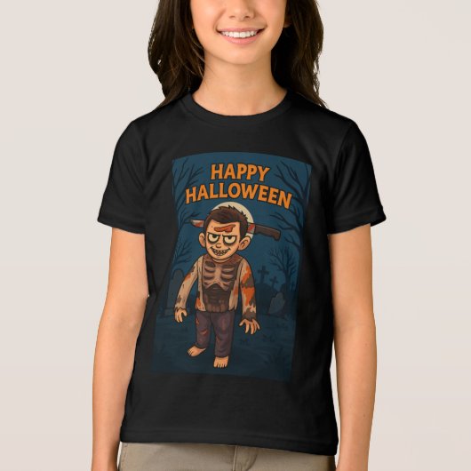 Creepy Cameron Tri-Blend Shirt (Voorkant)