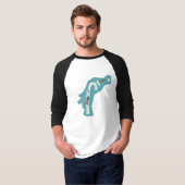 Creepy Candy Cane T-shirt (Voorkant volledig)