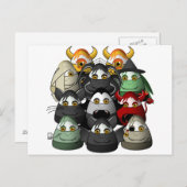 Creepy Candy Corn Creepies Briefkaart (Voorkant / Achterkant)