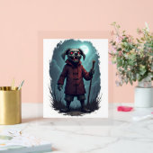 Creepy Cane Corso Acryl Bord (Huwelijk)