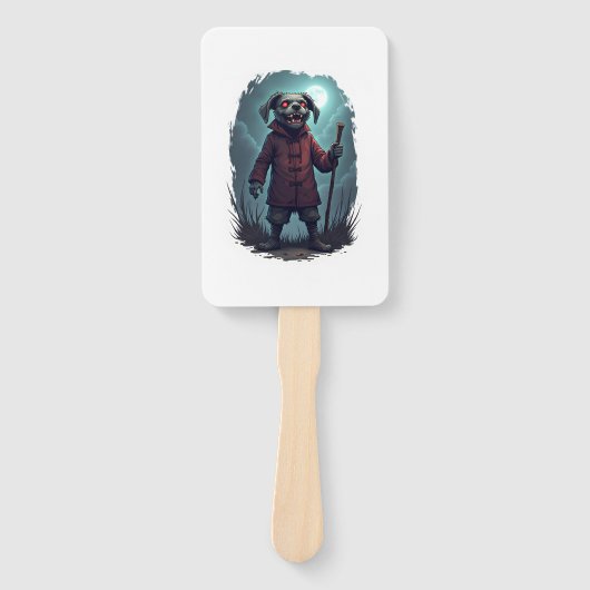 Creepy Cane Corso Handwaaier (Voorkant)