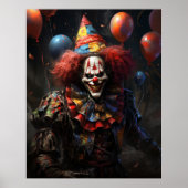 Creepy Carnival Clown Poster (Voorkant)