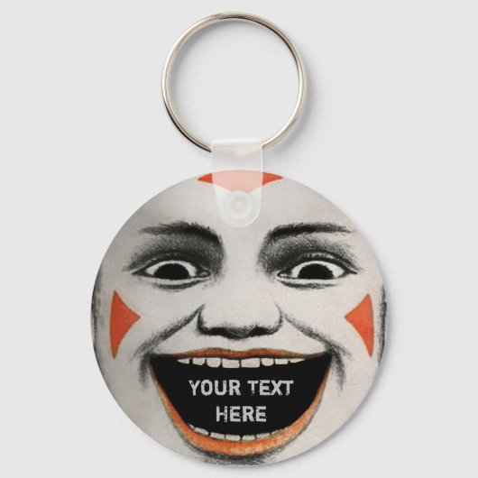  Creepy Carnival Clown Sleutelhanger (Voorkant)