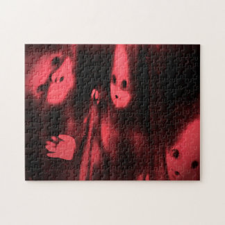 Creepy Carnival Funhouse Dolly Art Puzzle Legpuzzel