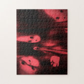 Creepy Carnival Funhouse Dolly Art Puzzle Legpuzzel (Verticaal)