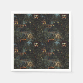 Creepy Carnival Halloween Servet