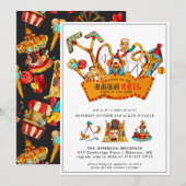 Creepy Carnival | Haunted  Circus Party (Voorkant / Achterkant)