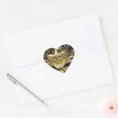 Creepy Carnival Masker Hart Sticker (Envelop)