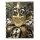 Creepy Carnival Masker Notitieboek (Voorkant)