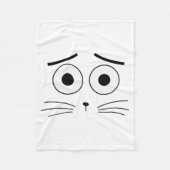 Creepy Carrots Halloween Costume Funny Boo Jee Boo Fleece Deken (Voorkant)