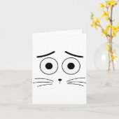 Creepy Carrots Halloween Costume Funny Boo Jee Boo Kaart (Gele Bloem)