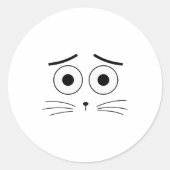 Creepy Carrots Halloween Costume Funny Boo Jee Boo Ronde Sticker (Voorkant)