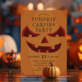 Creepy Carvings Halloween Kaart