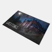 Creepy Castle Greeting Deurmat (Schuin)