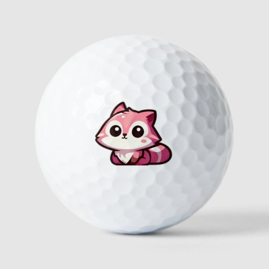 Creepy Cat gepersonaliseerde golfbal Golfballen (Voorkant)