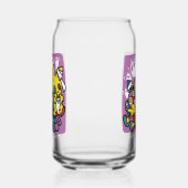 Creepy Cats Halloween Art: Paw-sitively angstaanja Blikvorm Glas (Rechts)