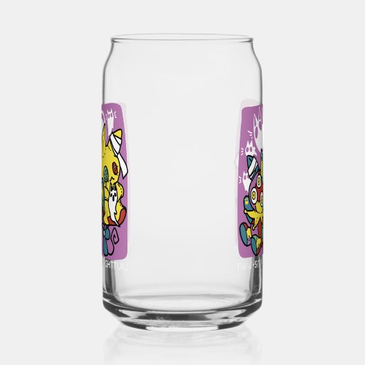 Creepy Cats Halloween Art: Paw-sitively angstaanja Blikvorm Glas (Links)