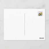 Creepy Cats Halloween Art: Paw-sitively angstaanja Briefkaart (Achterkant)