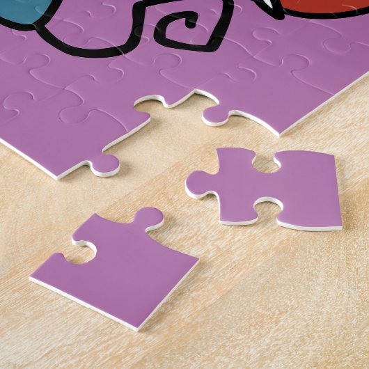 Creepy Cats Halloween Art: Paw-sitively angstaanja Legpuzzel (Zijkant)