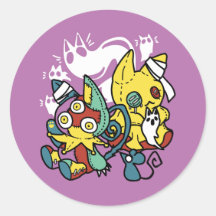 Creepy Cats Halloween Art: Paw-sitively angstaanja