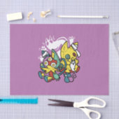 Creepy Cats Halloween Art: Paw-sitively angstaanja Tissuepapier (Craft)