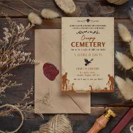 Creepy Cemetery Brown met een rokerig zwart accent Kaart