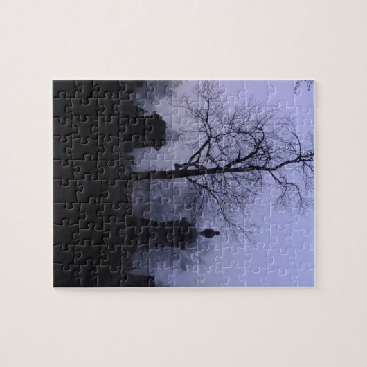Creepy Cemetery Legpuzzel (Horizontaal)