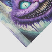 Creepy Cheshire Cat Decoupage Papier (Detail)