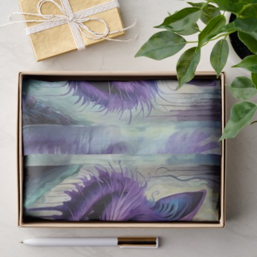 Creepy Cheshire Cat Decoupage Papier (Geschenk)