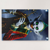 Creepy Christmas Elf Legpuzzel (Horizontaal)