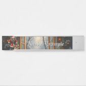 Creepy Christmas Goblin – Dark Fantasy Evil Santa Deurbordje (Voorkant)