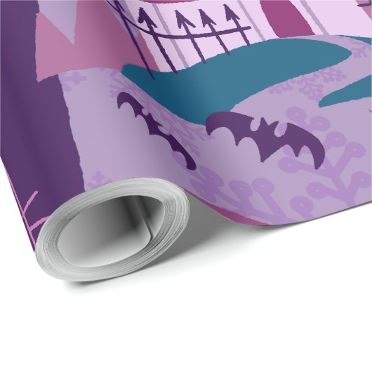 Creepy Christmas Nosferatu Santa Vampire Cadeaupapier (Rol Hoek)