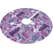 Creepy Christmas Nosferatu Santa Vampire Kerstboom Rok (Gekanteld)