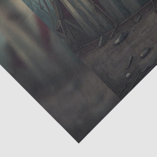 Creepy Circus Tent Moody Decoupage Papier (Detail)