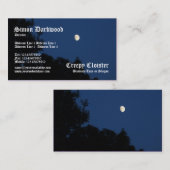 Creepy Cloister - Summer Night Visitekaartje (Voorkant / Achterkant)