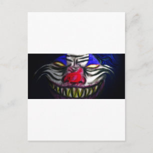 Creepy Clowm Briefkaart