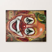 Creepy  Clown 12 Puzzle Legpuzzel (Horizontaal)