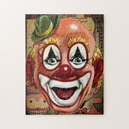 Creepy  Clown 12 Puzzle Legpuzzel (Verticaal)