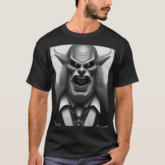 Creepy Clown 2 T-shirt (Voorkant)