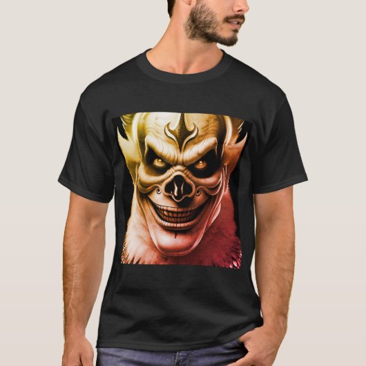Creepy Clown 3 T-shirt (Voorkant)