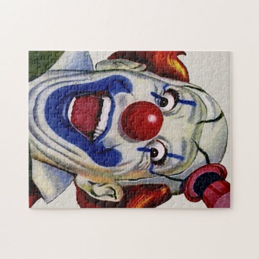 Creepy  Clown 5 Puzzle Legpuzzel (Horizontaal)