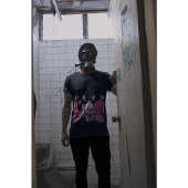 Creepy Clown Balloon Halloween T-Shirt" T-shirt