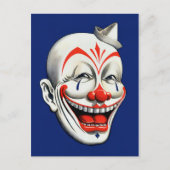 Creepy Clown Briefkaart (Voorkant)