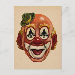 Creepy Clown Briefkaart