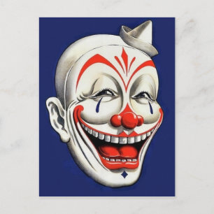  Creepy Clown Briefkaart
