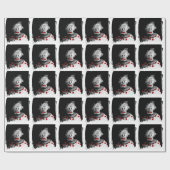 Creepy clown cadeaupapier (Vlak)