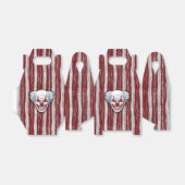 Creepy Clown Carnaval Halloween Bedankdoosjes (Uitgevouwen)