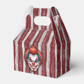 Creepy Clown Carnaval Halloween Bedankdoosjes (Voorkant Zijde)